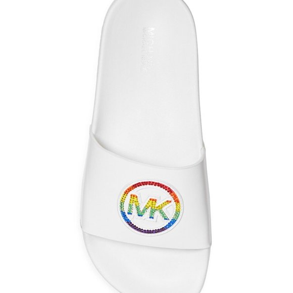 NEW-Michael Kors Gilmore Slide Sandal - Picture 2 of 3